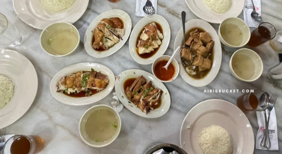 Nasi ayam hainan Ipoh 2022 sedap